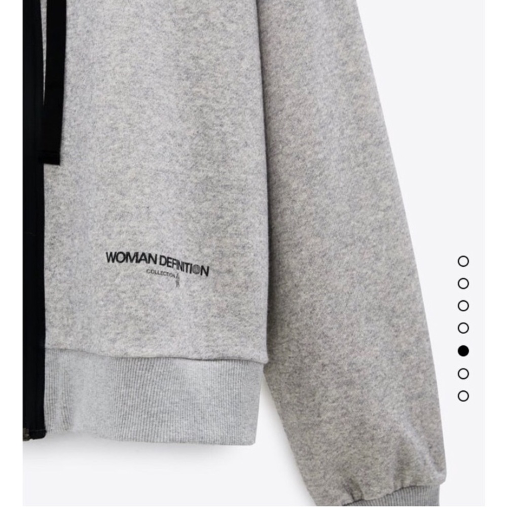 Rare Zara Zippered Hoodie - Picture 12 of 13